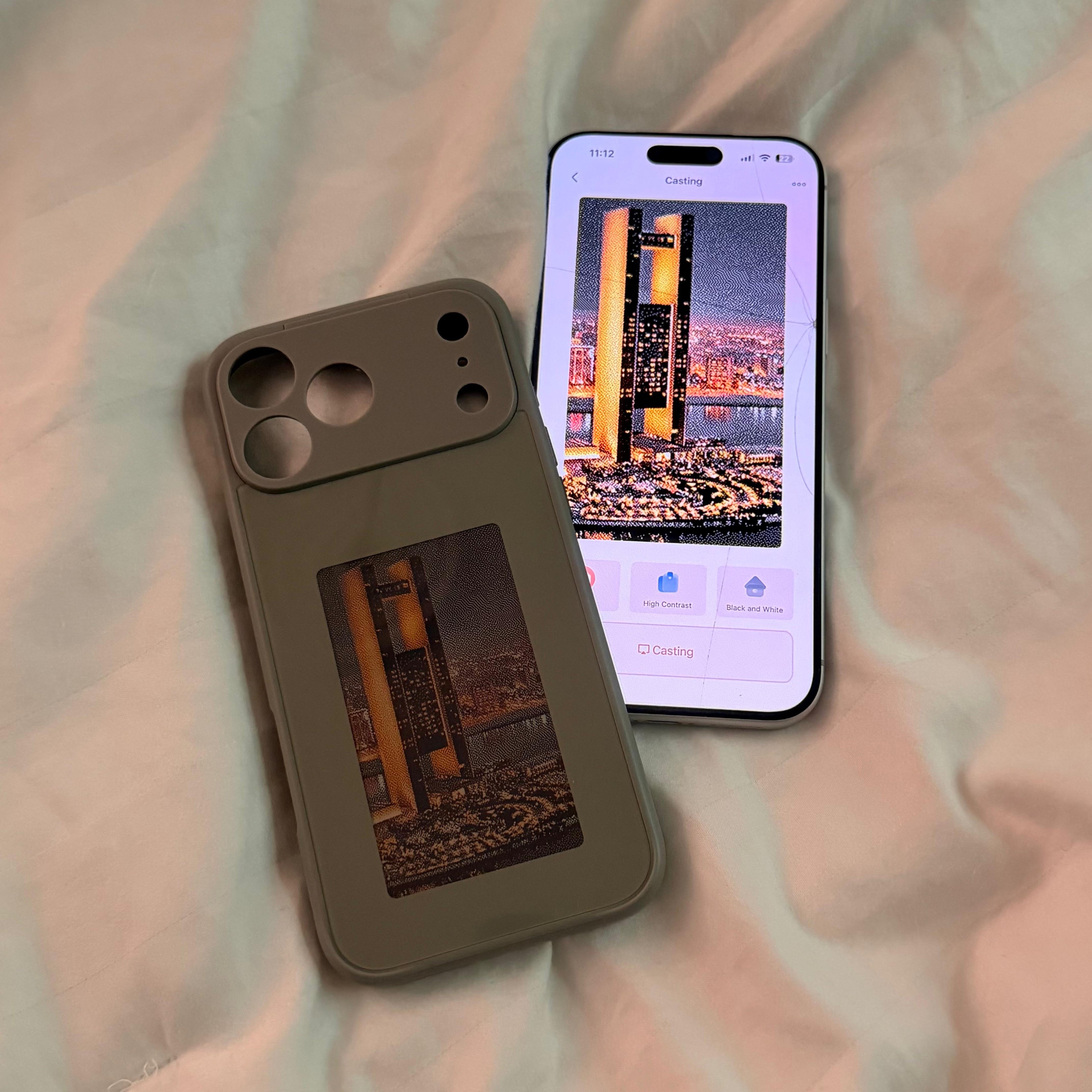 كفر الصور - E-ink NFC Phone case