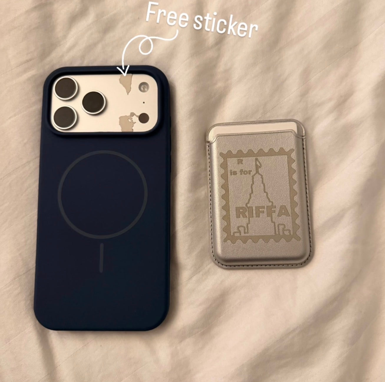 Silver Magnet Wallet