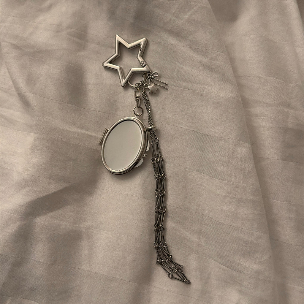 Lip Gloss holder with mirror | حامل قلوس مع مرآة