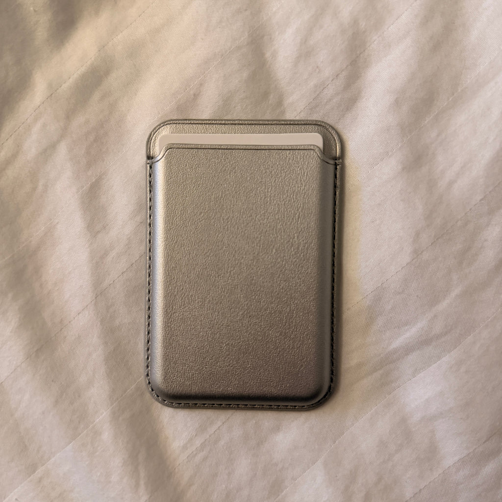 Silver Magnet Wallet
