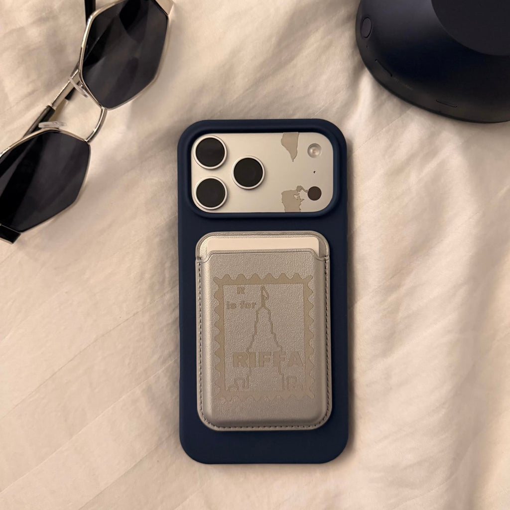 Silver Magnet Wallet