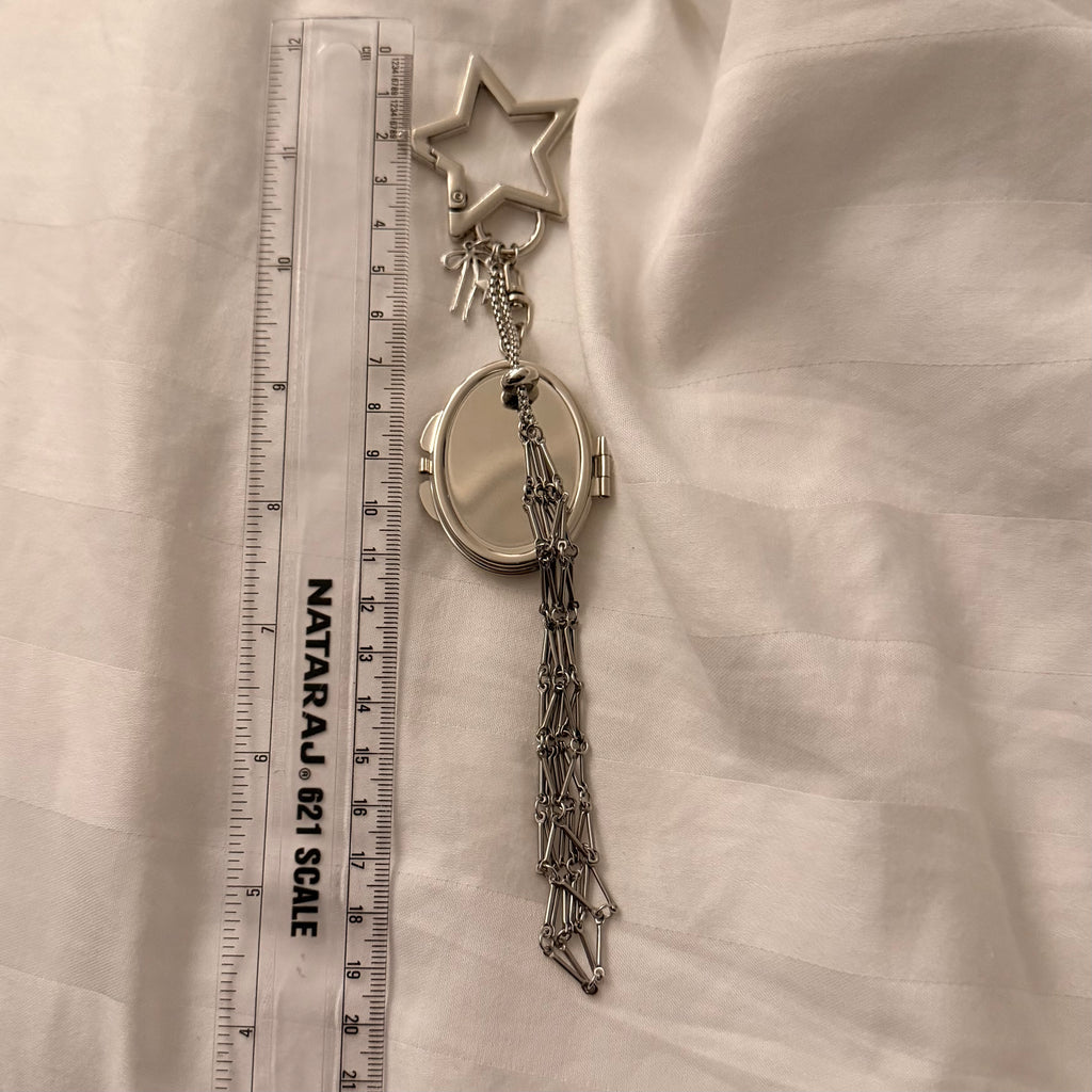 Lip Gloss holder with mirror | حامل قلوس مع مرآة